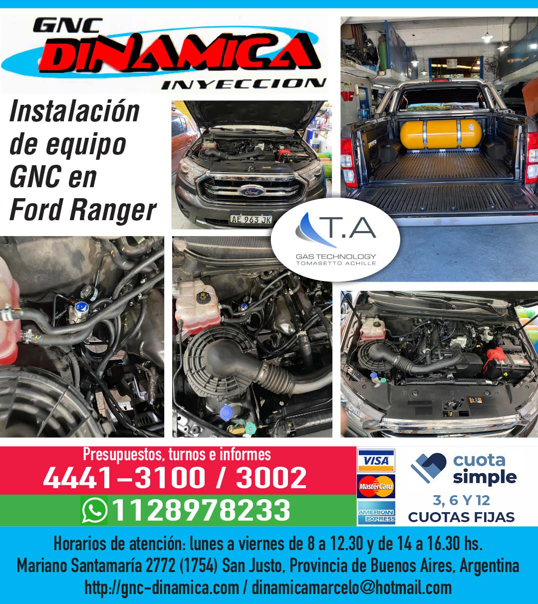   muestra de instalacion de equipo gnc en un toyota corolla 